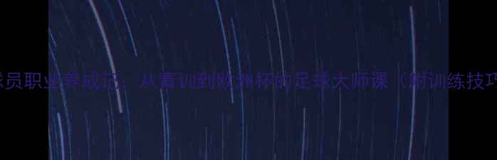 图片 🔥Hernanes球员职业养成记：从青训到欧洲杯的足球大师课（附训练技巧+职业建议）