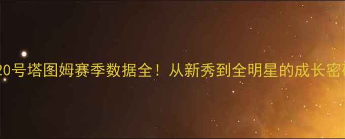 图片 🔥凯尔特人20号塔图姆赛季数据全！从新秀到全明星的成长密码大公开🏀2