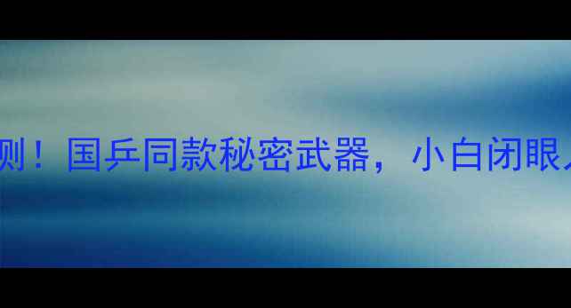 图片 🔥尤拉胶皮实测！国乒同款秘密武器，小白闭眼入的进阶指南1