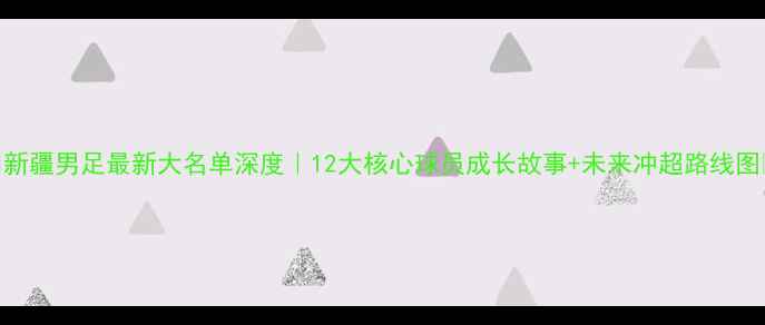图片 🔥新疆男足最新大名单深度｜12大核心球员成长故事+未来冲超路线图🏆