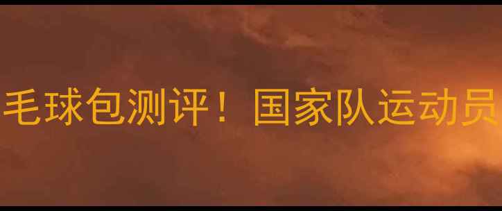 图片 🔥李宁国家队同款羽毛球包测评！国家队运动员都在背的宝藏装备💥