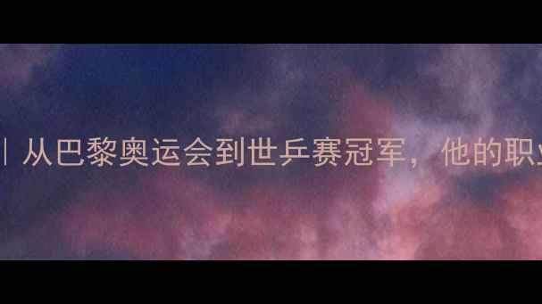 图片 🔥法国乒乓球传奇老将全记录｜从巴黎奥运会到世乒赛冠军，他的职业生涯藏着多少热血故事？🏆1