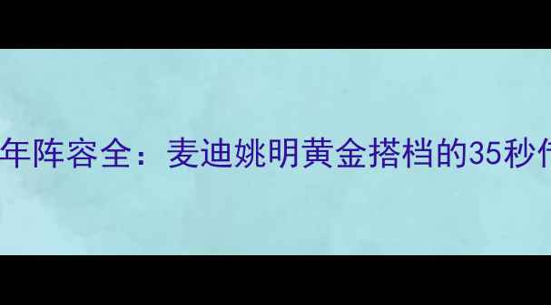 图片 🔥火箭队04年阵容全：麦迪姚明黄金搭档的35秒传奇赛季🔥2