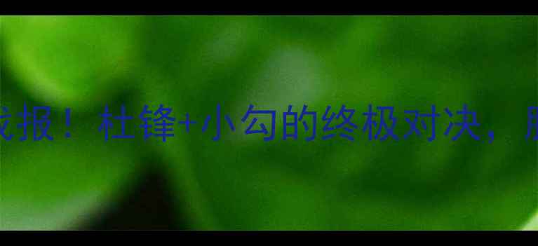 图片 🔥猛龙vs鹈鹕深度战报！杜锋+小勾的终极对决，胜负手竟然在这里？