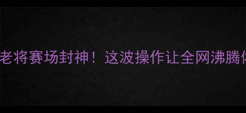 图片 🔥王洪祥最新比赛深度：30岁老将赛场封神！这波操作让全网沸腾体育新闻王洪祥赛事职业格斗1