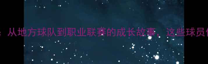 图片 🔥盐城大丰青训：从地方球队到职业联赛的成长故事，这些球员值得被关注！🔥1