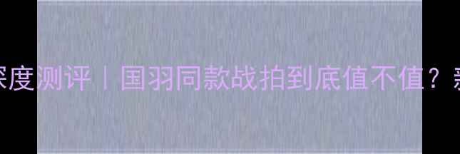 图片 🔥羽毛球疾风800深度测评｜国羽同款战拍到底值不值？新手到进阶全攻略2