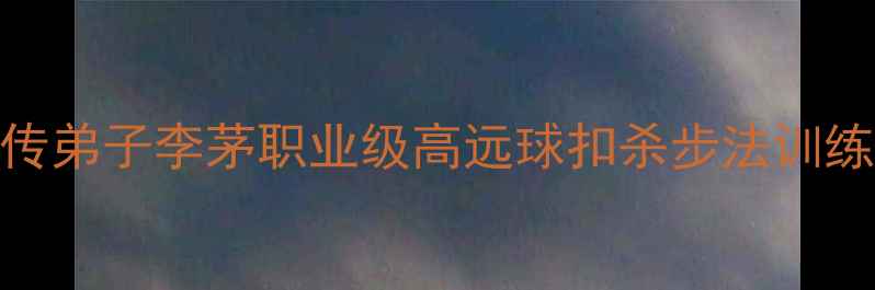 图片 🔥羽毛球零基础必看林丹亲传弟子李茅职业级高远球扣杀步法训练，保姆级教程助你速成！🏸