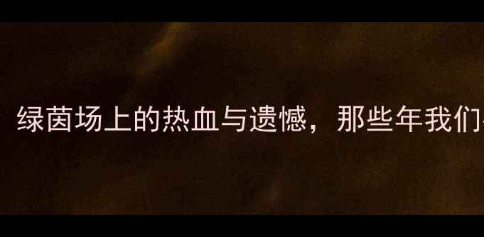 图片 🔥长春亚泰赛季全回顾：绿茵场上的热血与遗憾，那些年我们共同追过的足球记忆🔥2