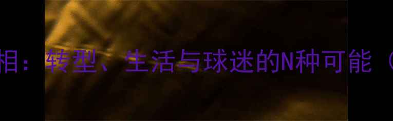 图片 🔥！职业球员退役真相：转型、生活与球迷的N种可能（附真实案例+数据）1