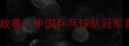 李平乒乓球家庭故事中国乒乓球队冠军背后的温馨人生