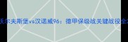 沃尔夫斯堡vs汉诺威96德甲保级战关键战役全