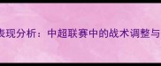 北京人和近期表现分析中超联赛中的战术调整与关键球员发挥