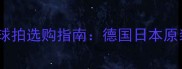 专业级进口纯木板乒乓球拍选购指南德国日本原装工艺与实战性能评测