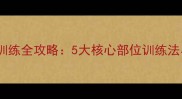 乒乓球力量训练全攻略5大核心部位训练法与科学计划