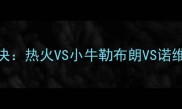 NBA总决赛经典对决热火VS小牛勒布朗VS诺维茨基的巅峰之战