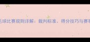 最新版羽毛球比赛规则详解裁判标准得分技巧与赛事组织指南