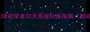 零基础入门必看乒乓球初学者30天系统训练指南附动作分解与装备推荐