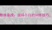 CCTV乒乓球教练亲授国球小白的训练技巧亲测有效