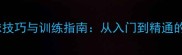 单打羽毛球技巧与训练指南从入门到精通的完整攻略