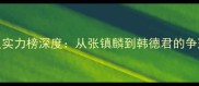辽宁队球员实力榜深度从张镇麟到韩德君的争冠核心阵容