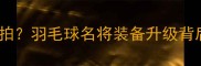 林丹为何换球拍羽毛球名将装备升级背后的科学逻辑