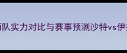 沙特vs伊拉克必看指南深度两队实力对比与赛事预测沙特vs伊拉克预测足球赛事分析中东足球