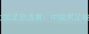 归化球员助力国足预选赛中国男足破局之路实战
