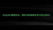 自由泳比赛规则全国际泳联最新标准与常见误区