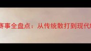 中国职业格斗赛事全盘点从传统散打到现代MMA的十年发展