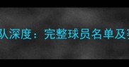 赛季多伦多猛龙队深度完整球员名单及赛季表现全回顾