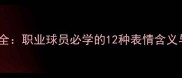 乒乓球术语全职业球员必学的12种表情含义与实战应用