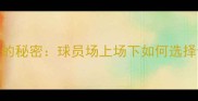 NBA球星袜子的秘密球员场上场下如何选择专业运动袜