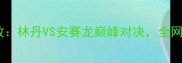 羽毛球世锦赛高清比赛回放林丹VS安赛龙巅峰对决全网首曝16场经典战役全记录