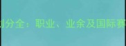 高尔夫赛事等级划分全职业业余及国际赛事等级对比指南