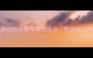 NBA球星最新动态全赛季球员近况数据统计与未来展望