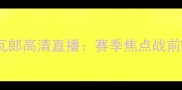 欧塞尔vs瓦郎高清直播赛季焦点战前瞻与深度