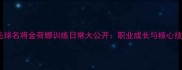 羽毛球名将金荷娜训练日常大公开职业成长与核心技术