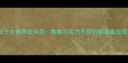 足坛十大被高估球员数据与实力不符的明星尴尬现状