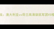 亚洲杯预选赛焦点战澳大利亚vs荷兰高清袋鼠军团VS橙衣雄狮的巅峰对决