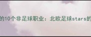 冰岛球员的10个非足球职业北欧足球stars的多元人生