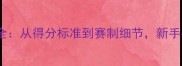 乒乓球比赛规则全从得分标准到赛制细节新手必看的入门指南