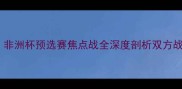 埃及vs乌干达非洲杯预选赛焦点战全深度剖析双方战术与历史交锋