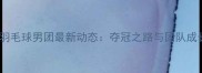 仁川羽毛球男团最新动态夺冠之路与团队成长全