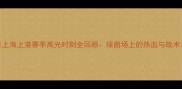 上海上港赛季高光时刻全回顾绿茵场上的热血与战术