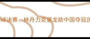 汤姆斯杯羽毛球决赛林丹力克谌龙助中国夺冠历史性战役全