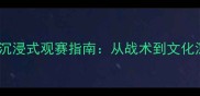冰球比赛沉浸式观赛指南从战术到文化深度解读