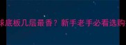 乒乓球底板几层最香新手老手必看选购指南