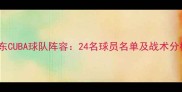 山东CUBA球队阵容24名球员名单及战术分析