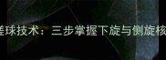 乒乓球搓球技术三步掌握下旋与侧旋核心要领